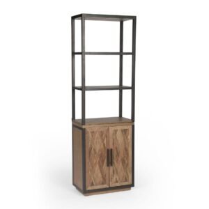 Karmaindika_Satorini reclaimed wood bookcase 3